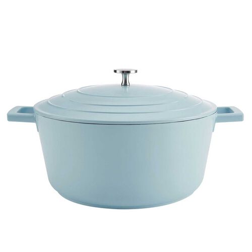 MasterCraft Cast Aluminium Casserole Dish Gift Boxed 24cm - Sky Blue